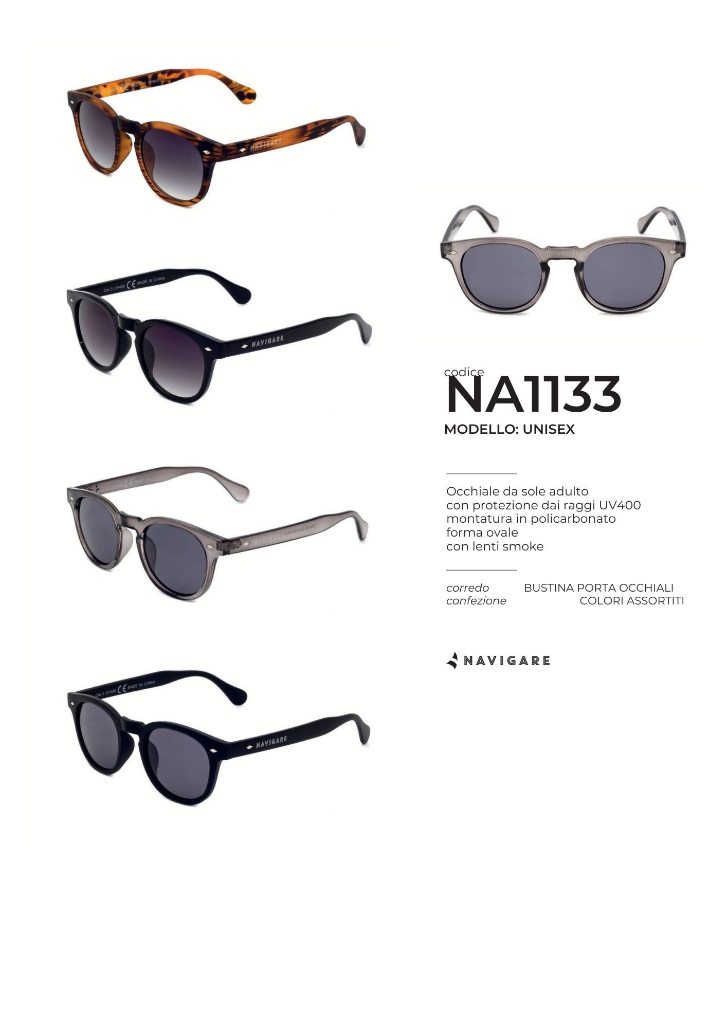 Protezione Uv400 Occhiali Da Sole Navigare Donna Lenti Occhiali