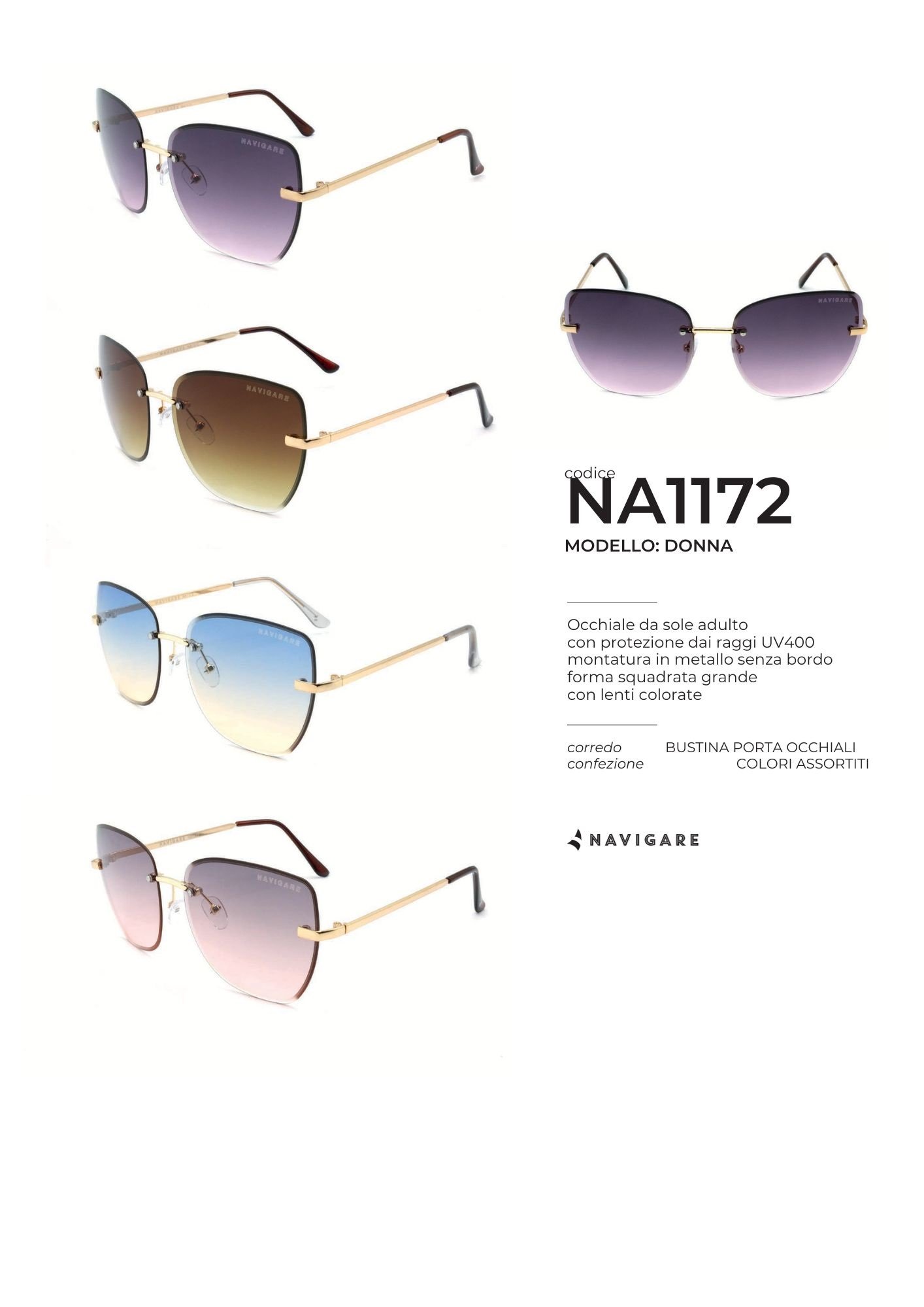 Catalogo Navigare Occhiali Da Sole Navigare Uomo NAVIGARE NA1161 D