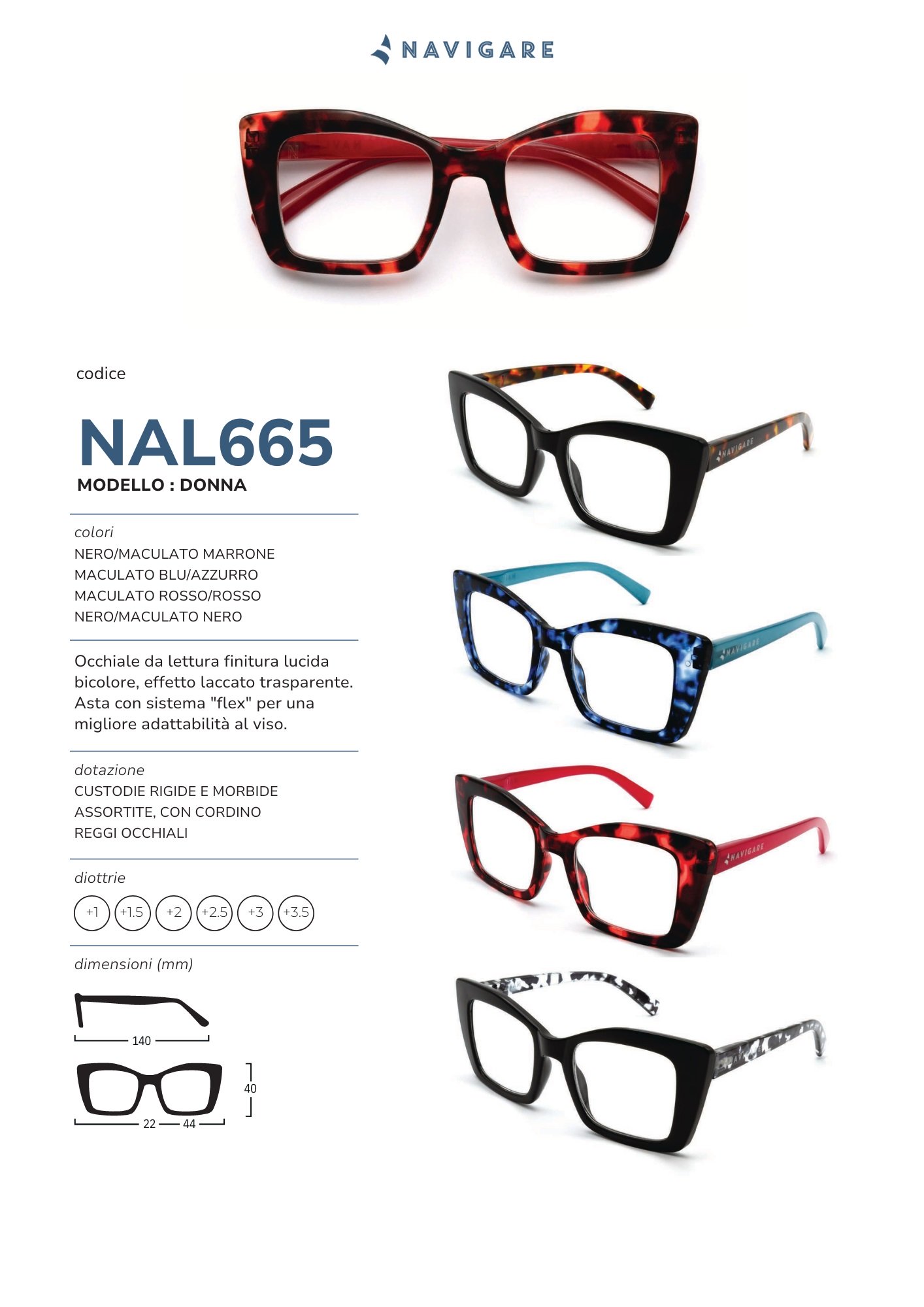 Protezione Uv400 Occhiali Da Sole Navigare Donna Occhiali Da Sole - Main Image