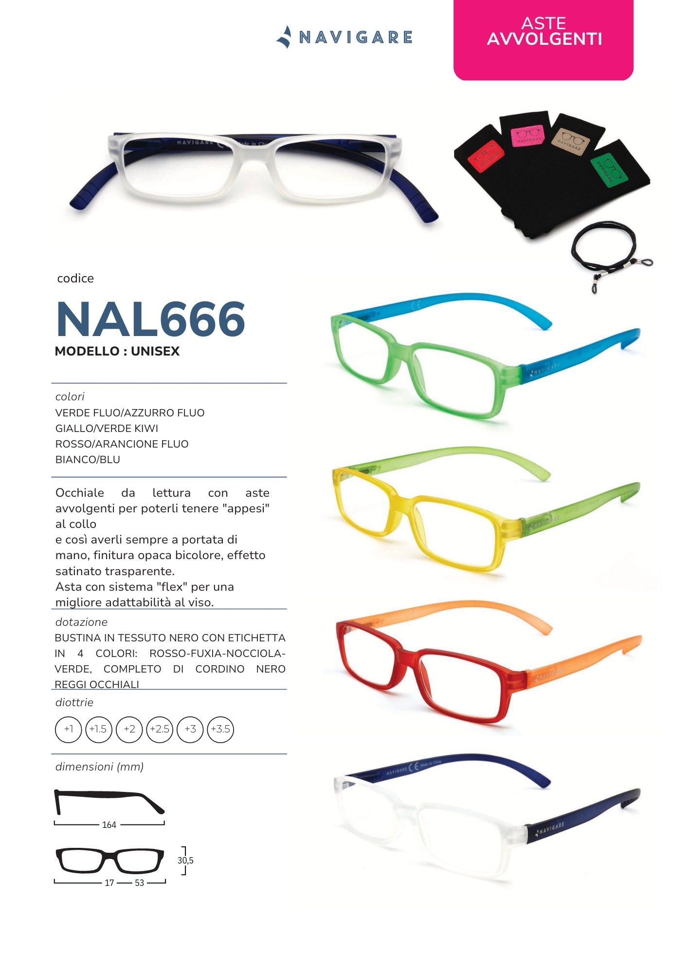 Occhiali Vista Occhiali Pieghevoli Da Lettura Navigare Occhiali